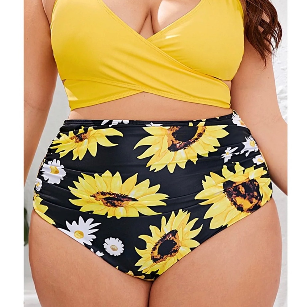 sunflower swim bottoms